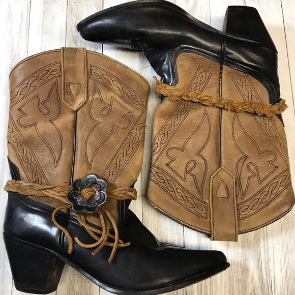 oak tree western boots